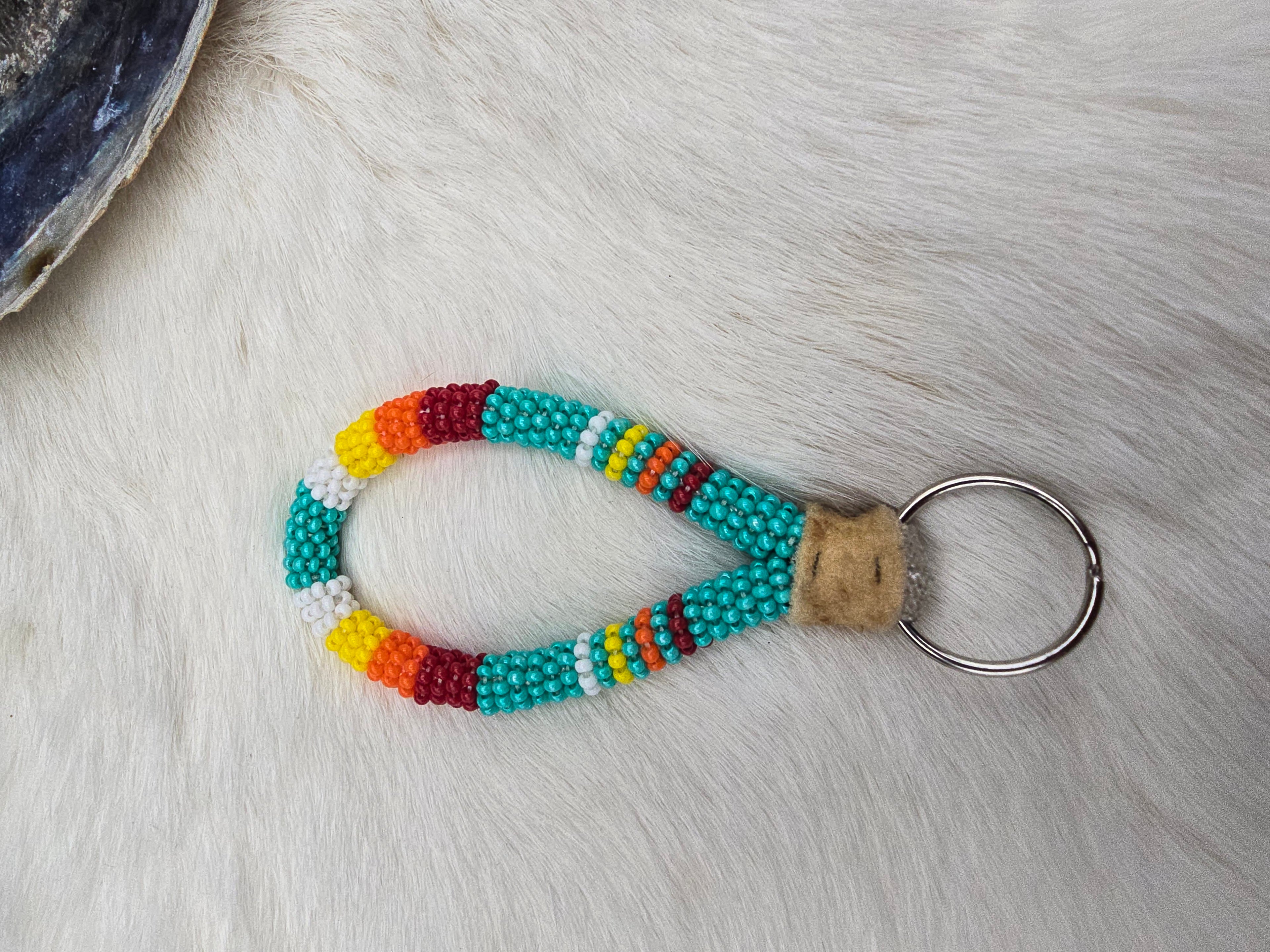 mini fire colour keychain