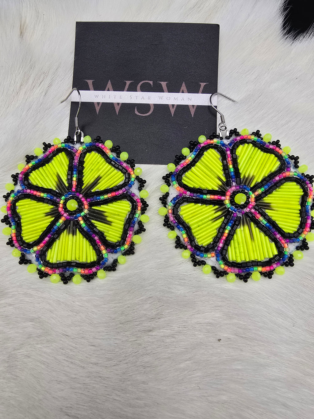 Neon flowers