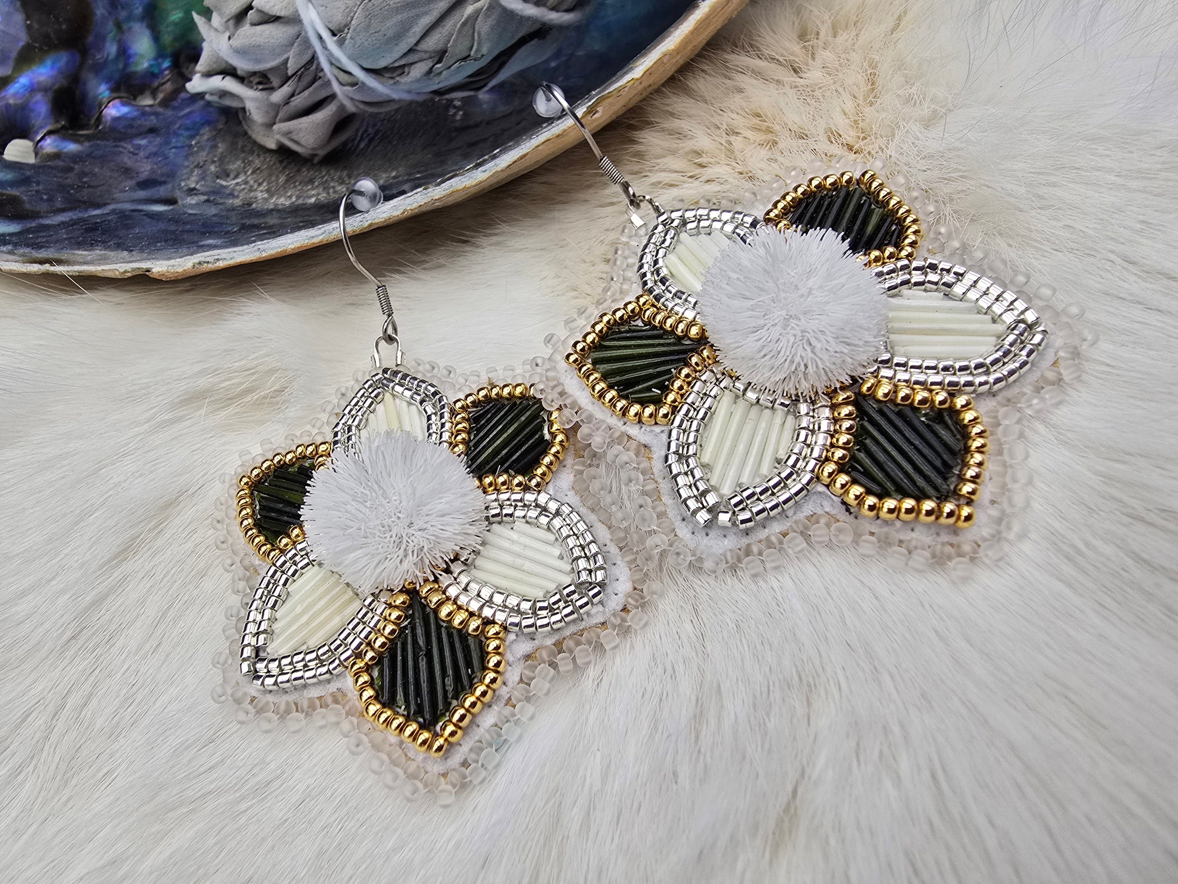 Quill earrings
