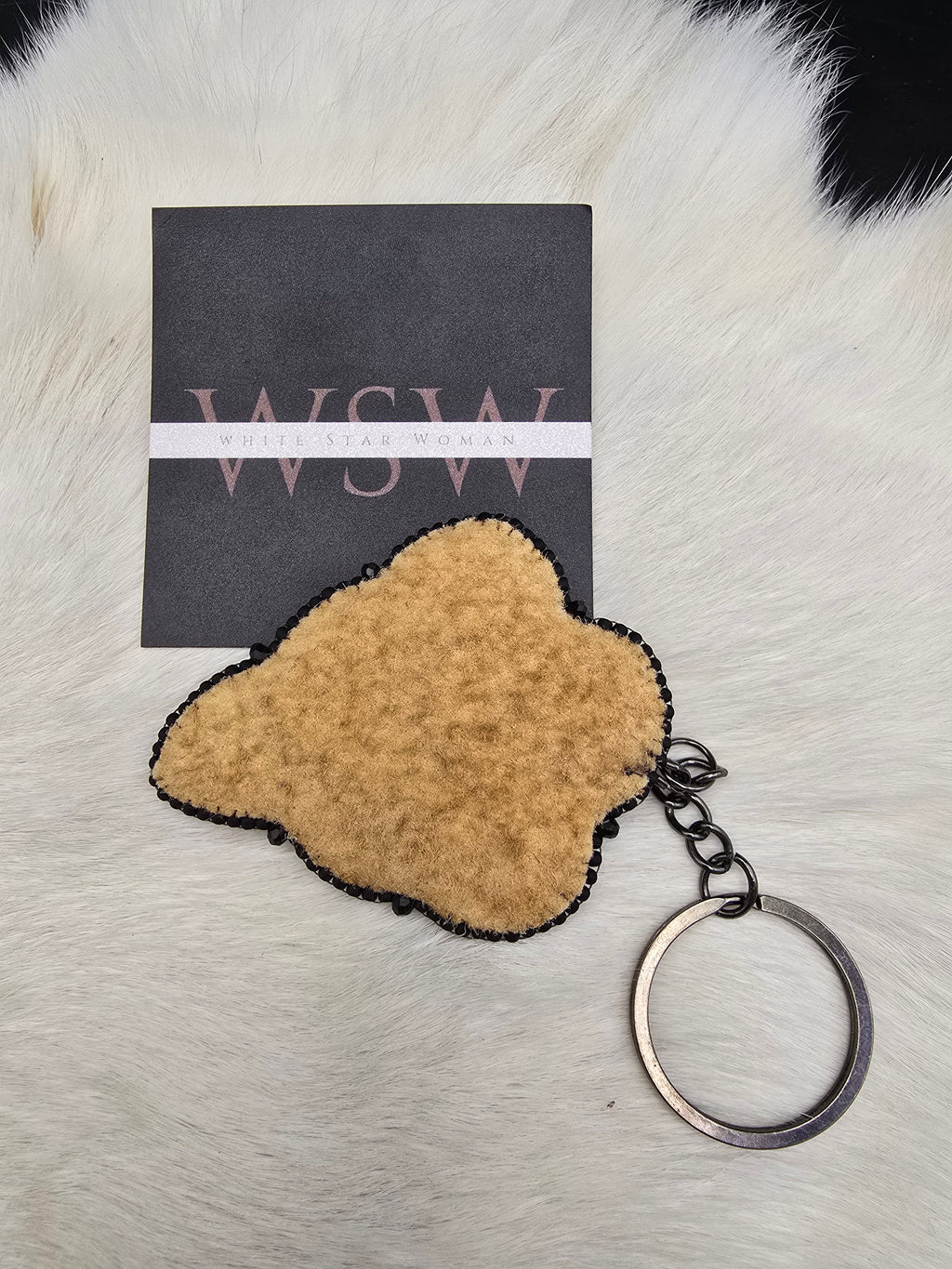 flower keychain