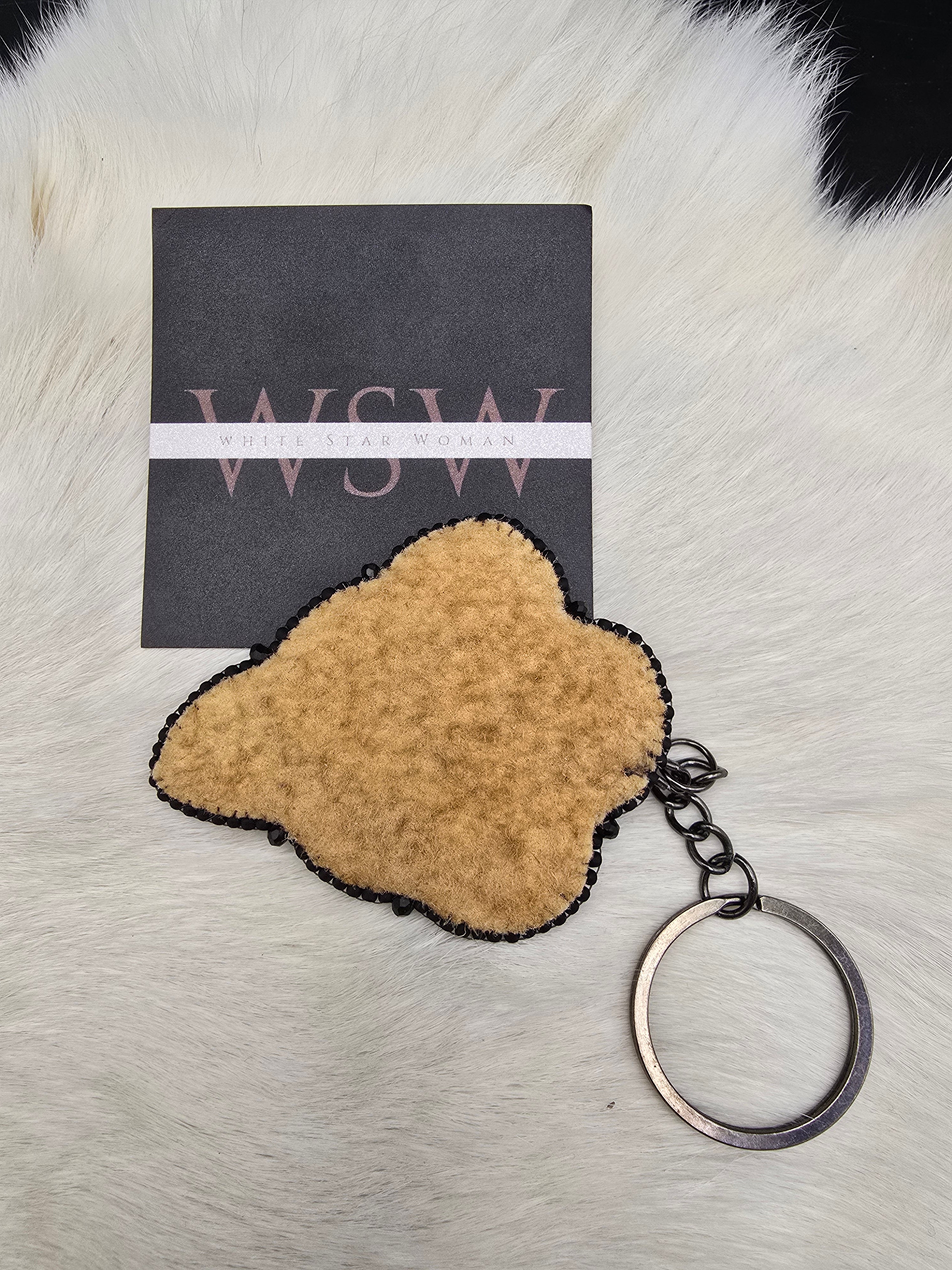 flower keychain