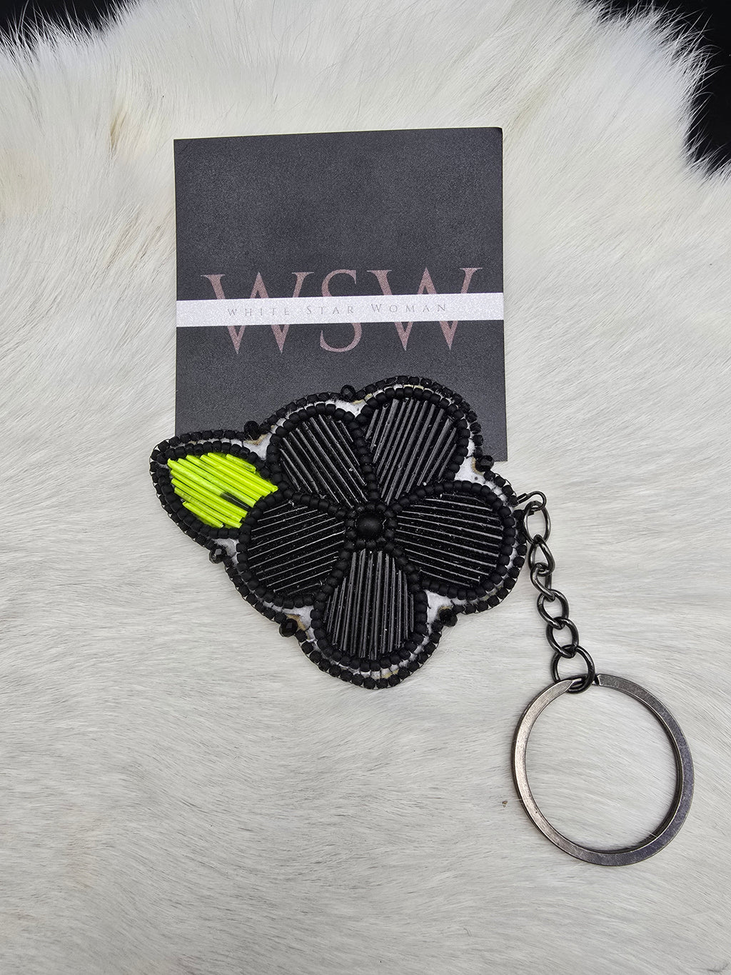 flower keychain