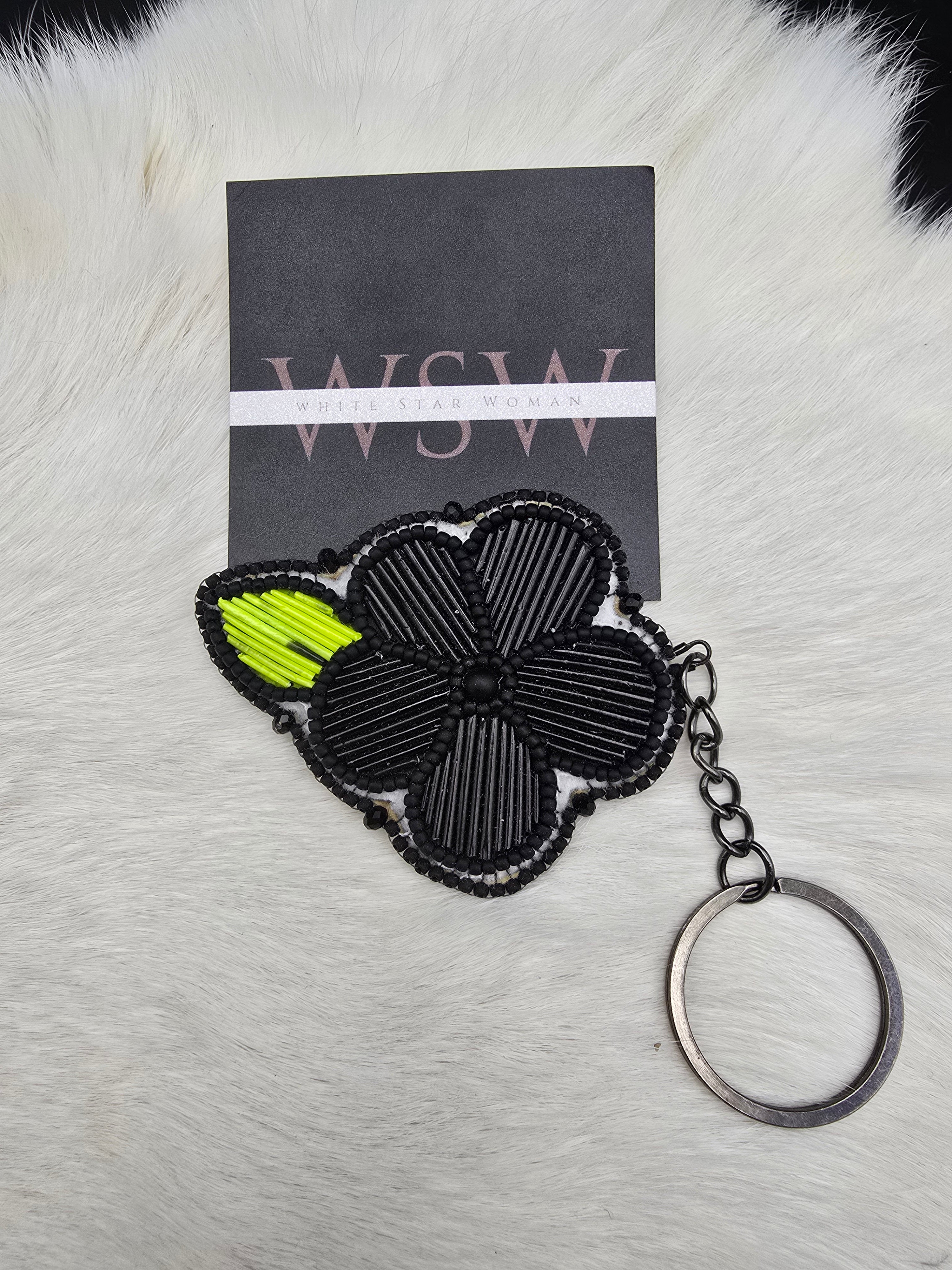 flower keychain