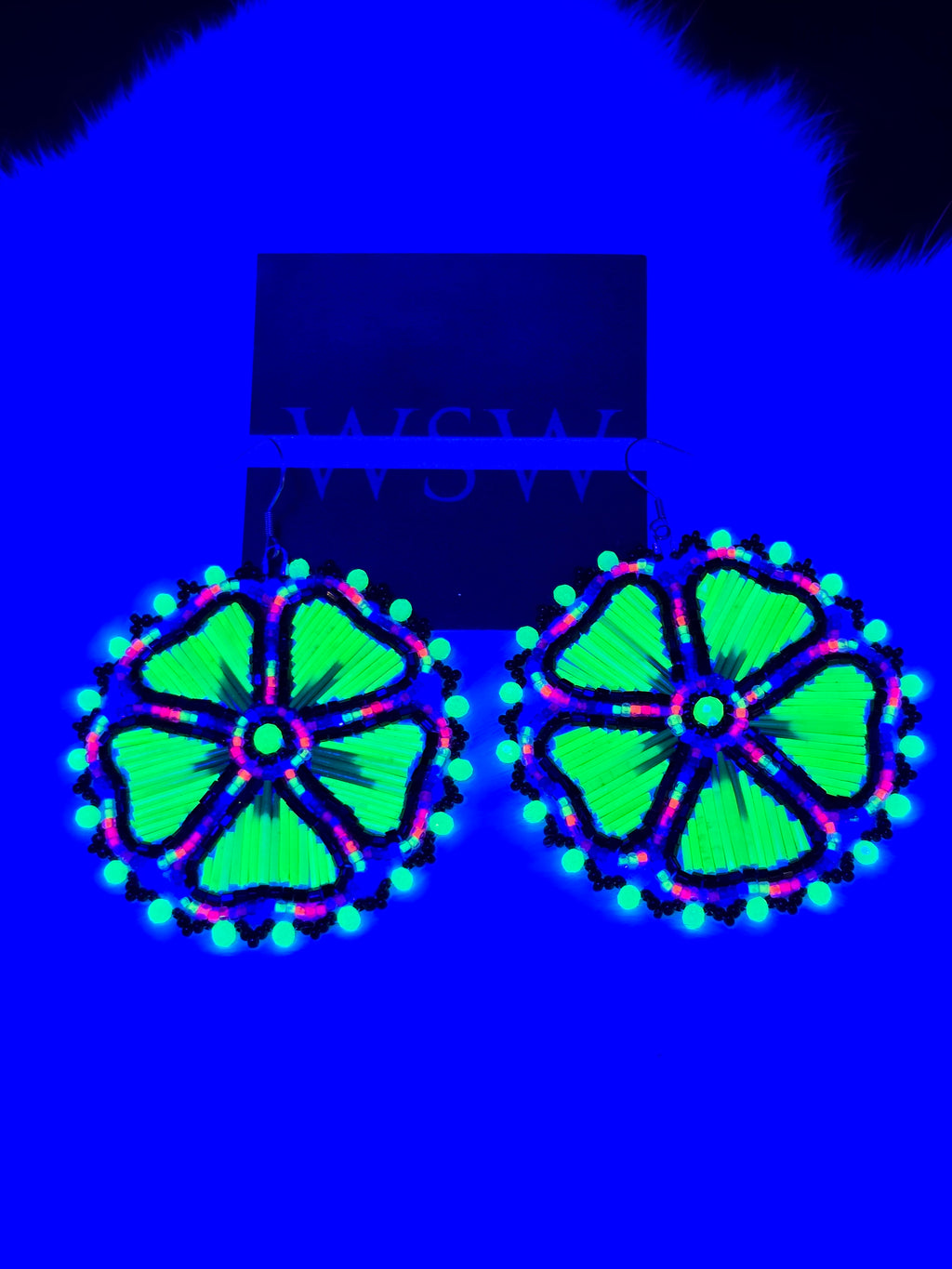 Neon flowers