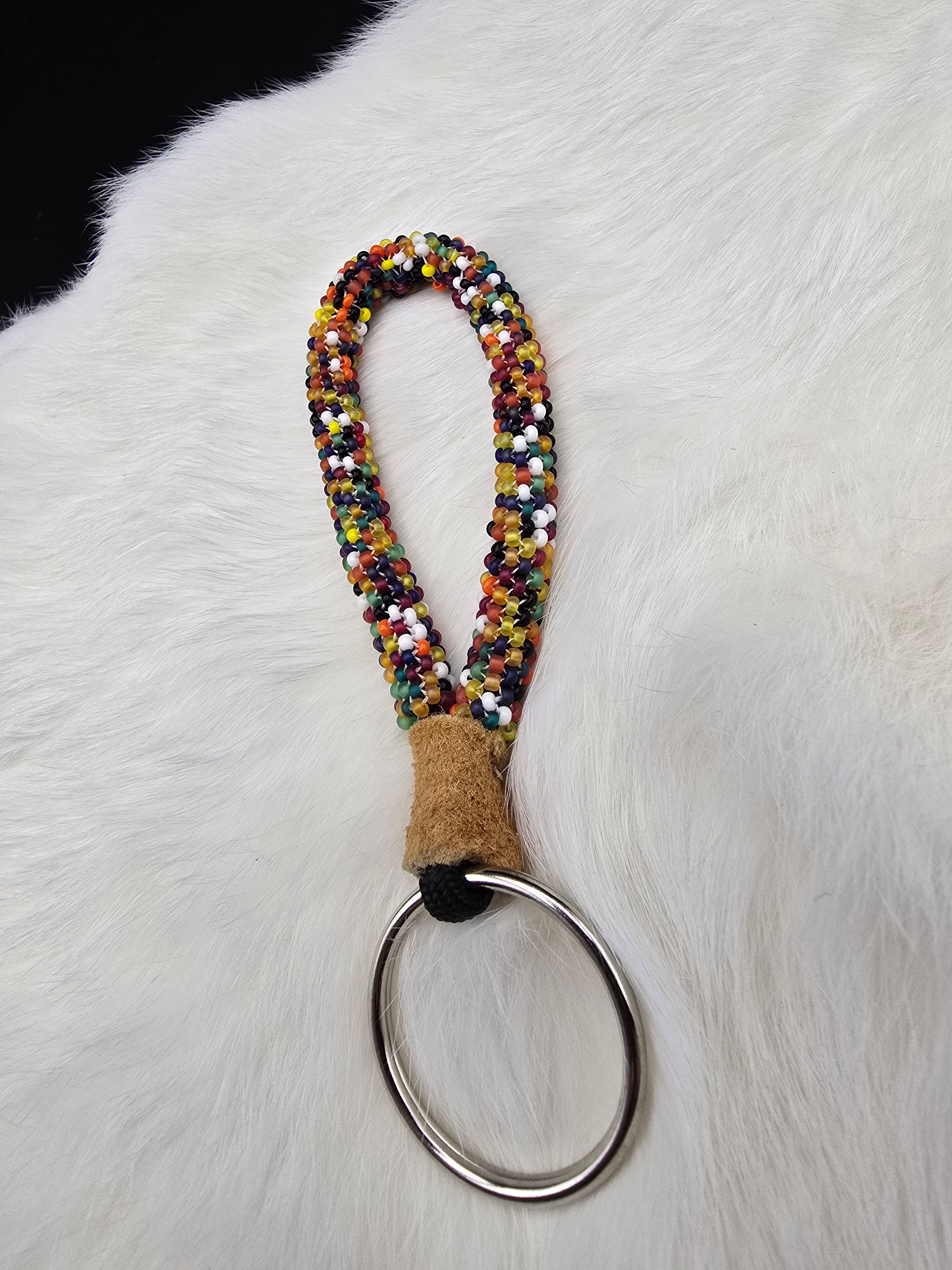 Bead soup keychain